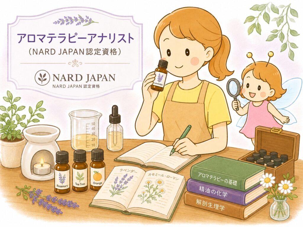 アロマテラピーアナリスト資格