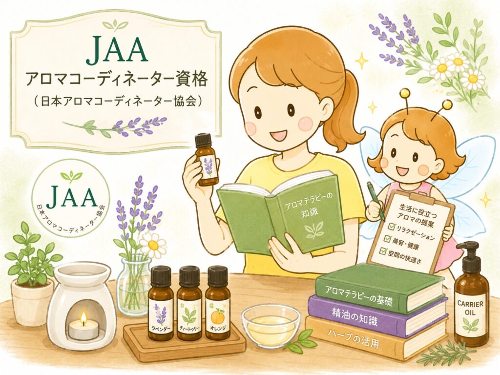 JAAアロマコーディネーター資格