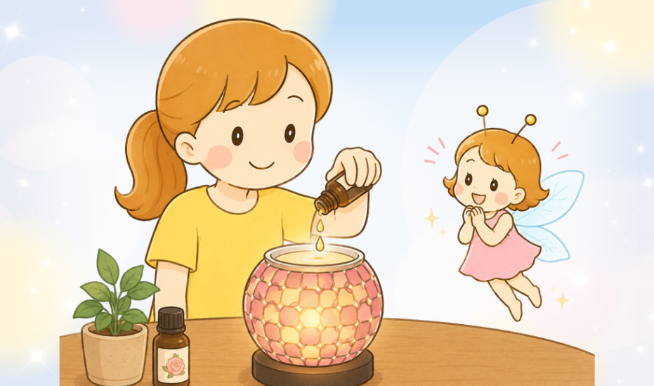 アロマランプの使い方