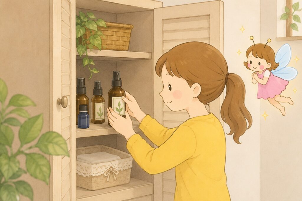 アロマオイルの保管方法