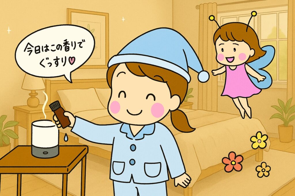 不眠症 アロマオイル おすすめ
