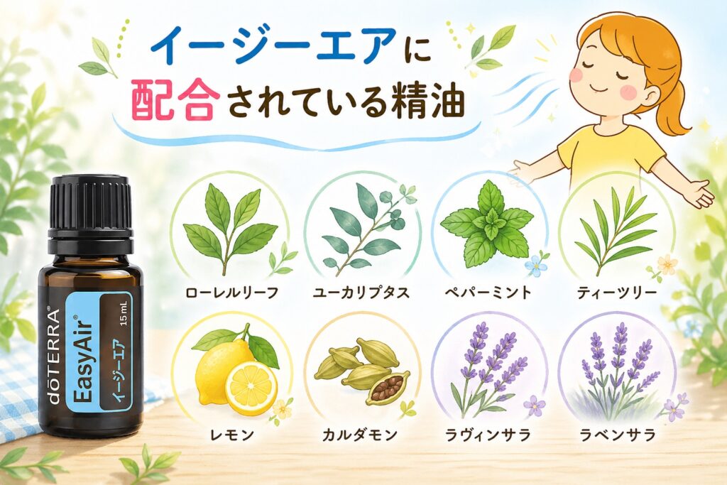 ドテラ】イージーエアの効果と使い方3選｜季節の変わり目・鼻づまり
