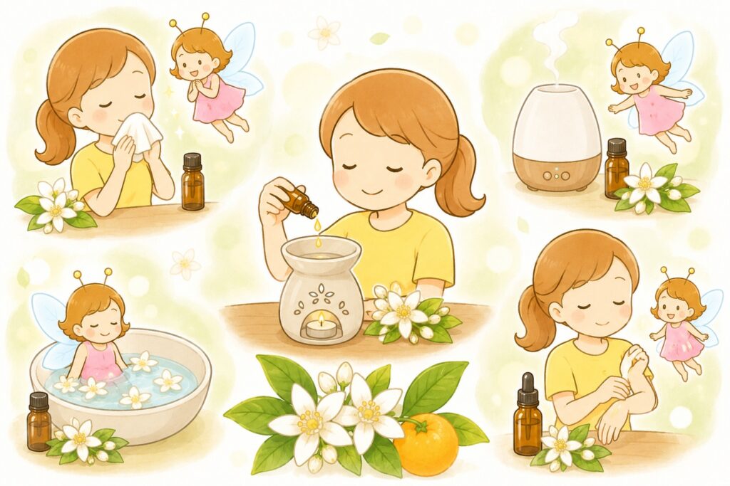 ネロリ精油の使い方