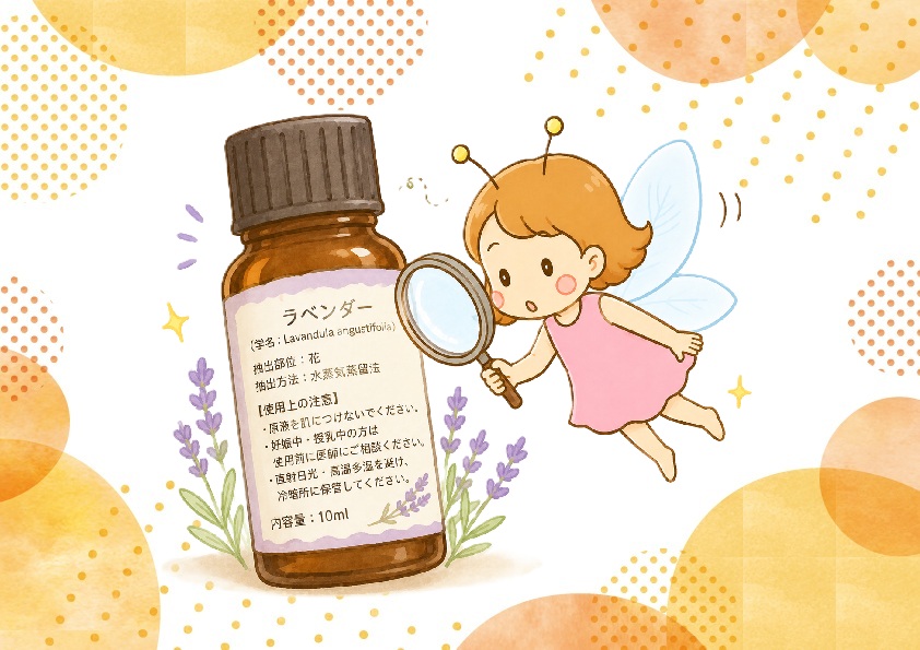 アロマオイルの見分け方