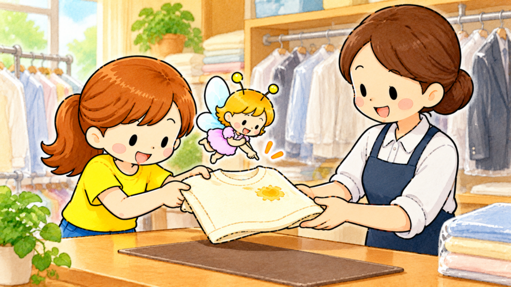 水洗いできない衣類についた場合